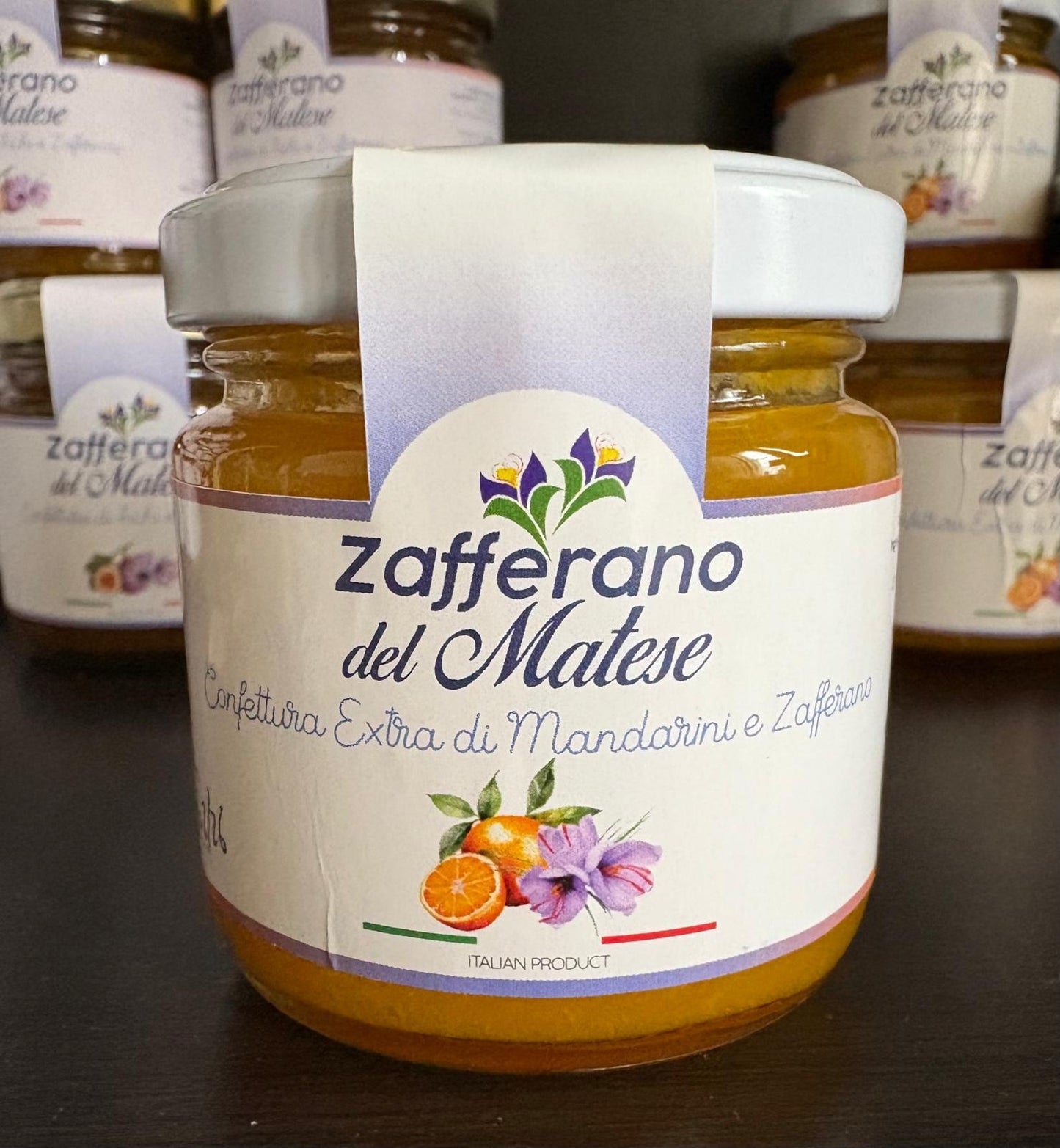Confettura extra di mandarini e zafferano 106ml